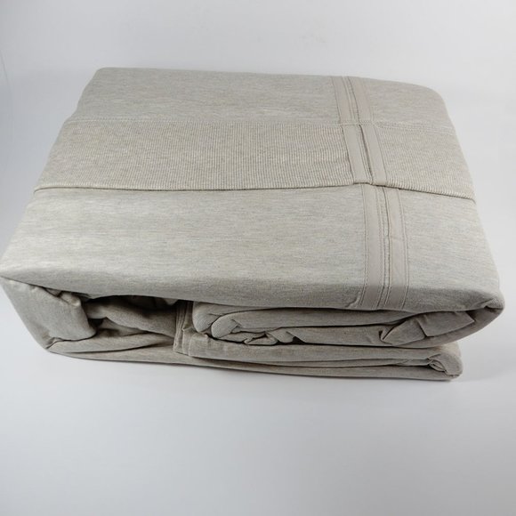 CALVIN KLEIN Modern Cotton Twin DUVET COVER Jogger Beige Cotton Modal NEW $129 - Picture 3 of 5